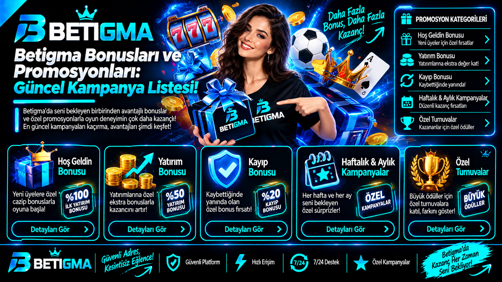 Betigma Bonuslar ve Promosyonlar