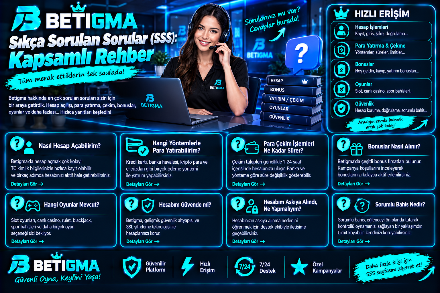 Betigma SSS Kapsamlı Rehber
